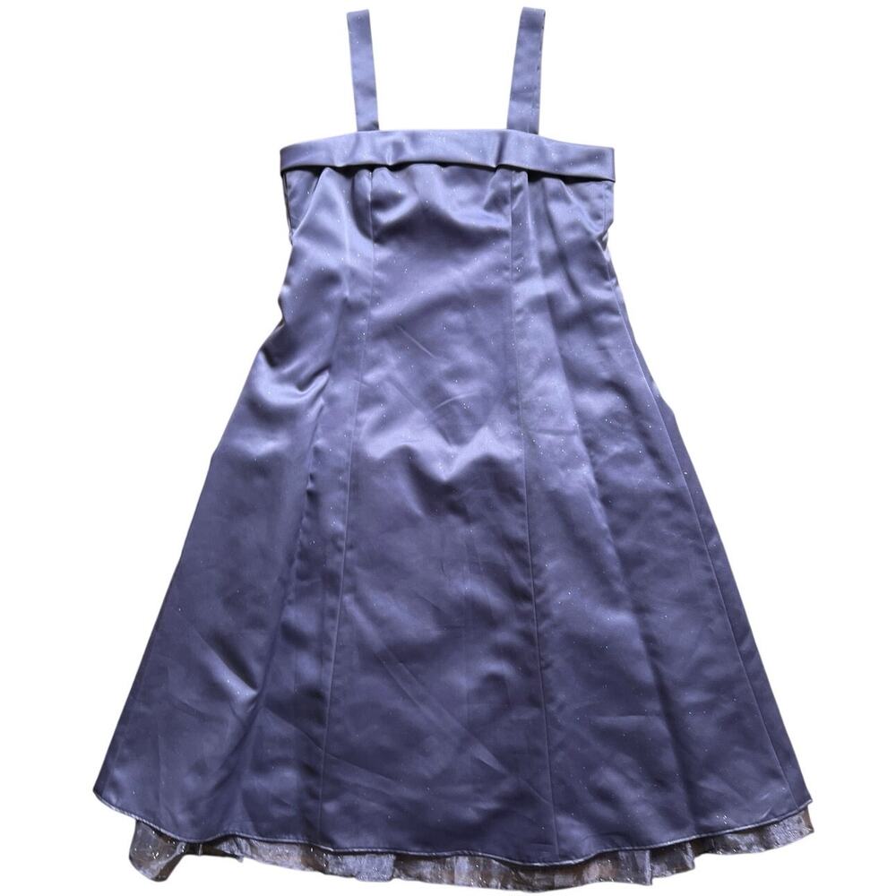 Vintage Purple Flow Women’s Prom Homecoming Dress Size 2-4 Formal Cute Dress